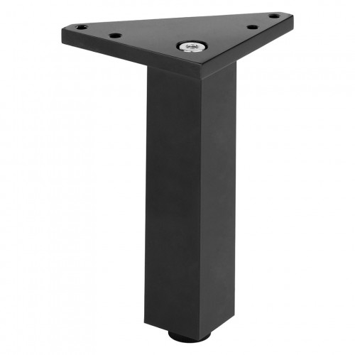 Pied de meuble FA002 150 mm réglable noir mat - Sans marque