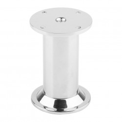 Pied de meuble FA004 80 mm réglable chrome brillant de marque Sans marque, référence: B9417800