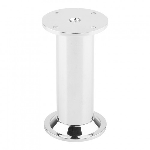 Pied de meuble FA004 100 mm réglable chrome brillant - Sans marque