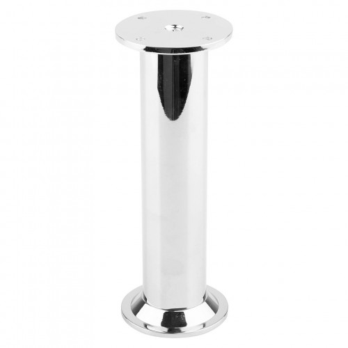 Pied de meuble FA004 150 mm réglable chrome brillant - Sans marque
