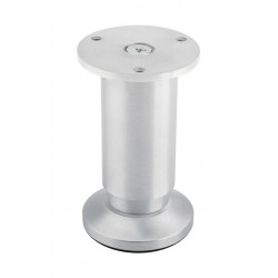 Pied de meuble FA005 120 mm réglable alu brossé de marque Sans marque, référence: B9419300