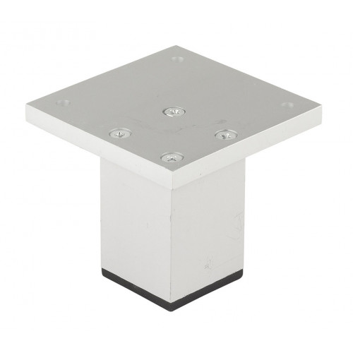 Pied de meuble FA006 60mm chrome mat - Sans marque
