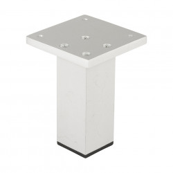 Pied de meuble FA006 100mm chrome mat de marque Sans marque, référence: B9419700