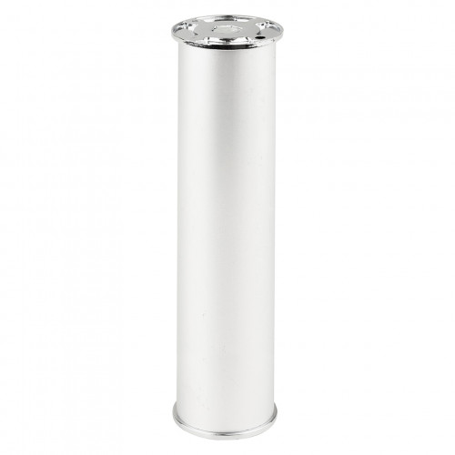 Pied de meuble FA008 150 mm réglable chrome mat - Sans marque