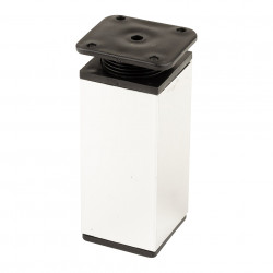 Pied de meuble FA009 100 mm réglable chrome brillant de marque Sans marque, référence: B9421000