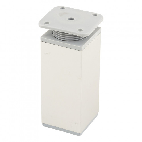 Pied de meuble FA009 100 mm réglable chrome mat - Sans marque