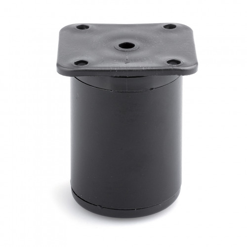 Pied de meuble FA010 60 mm réglable noir mat - Sans marque
