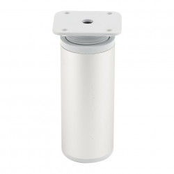 Pied de meuble FA010 100 mm réglable chrome mat de marque Sans marque, référence: B9422200