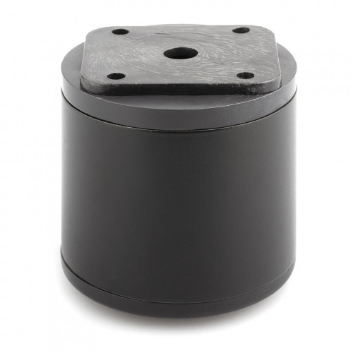 Pied de meuble FA011 60 mm réglable noir mat - Sans marque