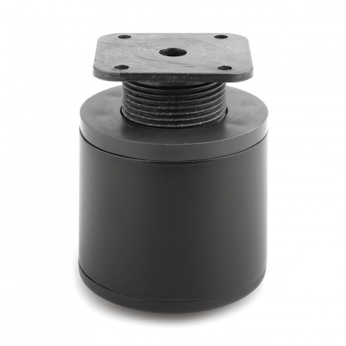 Pied de meuble FA011 60 mm réglable noir mat - Sans marque