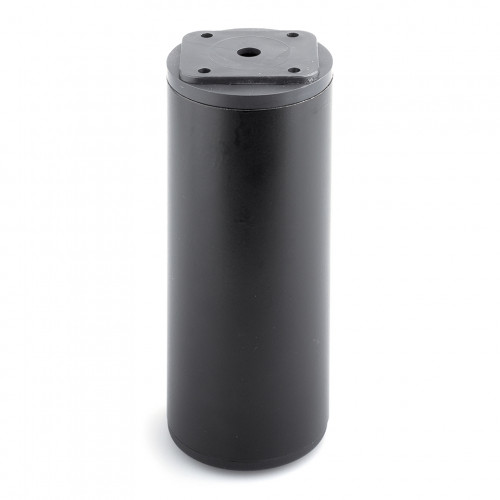 Pied de meuble FA011 100 mm réglable noir mat - Sans marque