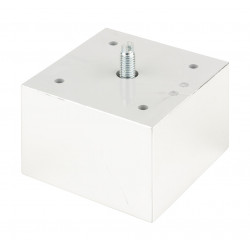 Pied de meuble FP002 50mm chrome brillant de marque Sans marque, référence: B9425100