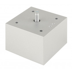 Pied de meuble FP002 50mm gris de marque Sans marque, référence: B9425200