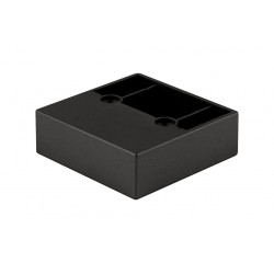 Pied de meuble FP004 20mm noir mat de marque Sans marque, référence: B9426600