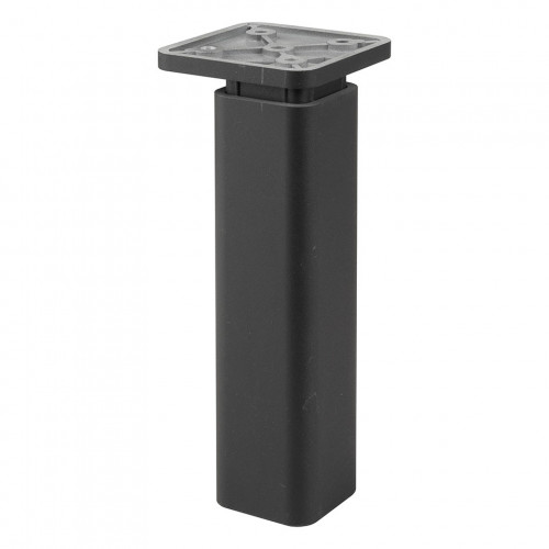 Pied de meuble FP005 150 mm réglable noir mat - Sans marque
