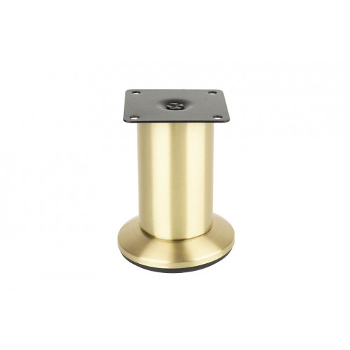 Pied de meuble FS001 80 mm réglable or brossé - Sans marque
