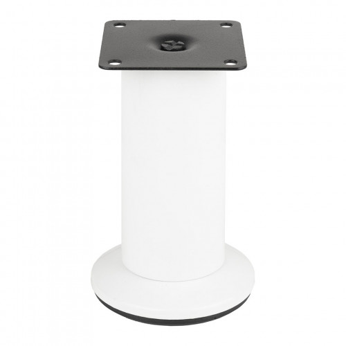 Pied de meuble FS001 100 mm réglable blanc brillant - Sans marque