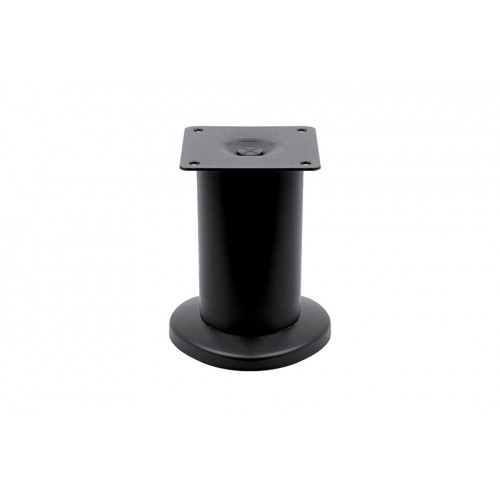 Pied de meuble FS001 100 mm réglable noir mat - Sans marque