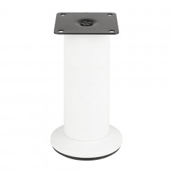 Pied de meuble FS001 120 mm réglable blanc brillant de marque Sans marque, référence: B9429300