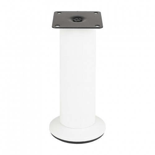 Pied de meuble FS001 150 mm réglable blanc brillant - Sans marque