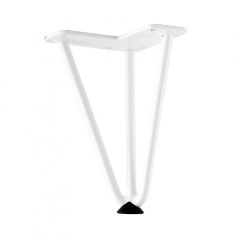 Pied de meuble FS004 175mm blanc brillant - Sans marque