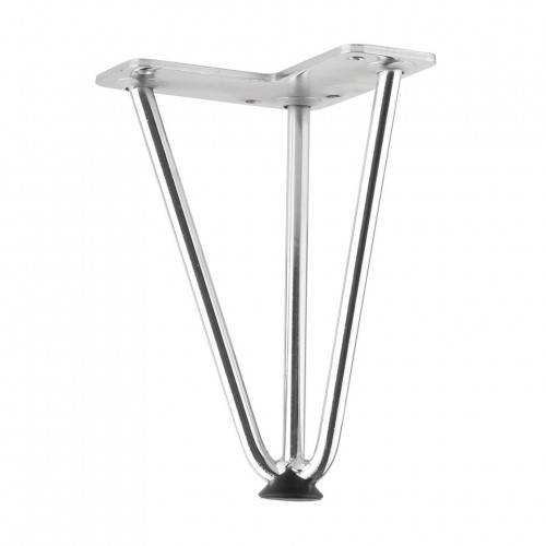 Pied de meuble FS004 175mm chrome - Sans marque