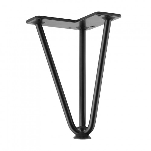 Pied de meuble FS004 175mm noir mat - Sans marque