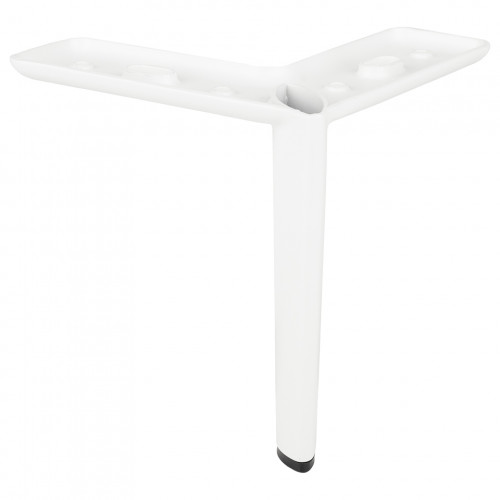 Pied de meuble FS006 150mm blanc mat - Sans marque