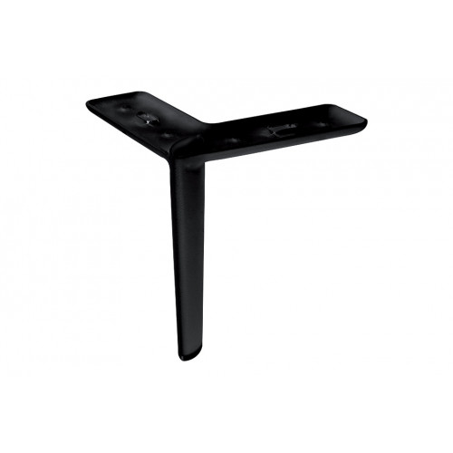 Pied de meuble FS006 150mm noir mat - Sans marque