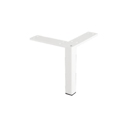 Pied de meuble FS013 126mm blanc mat - Sans marque