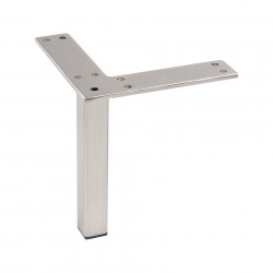 Pied de meuble FS013 126mm nickel mat de marque Sans marque, référence: B9434200