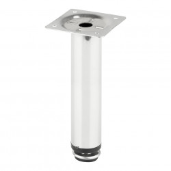 Pied de meuble FS014 150 mm réglable chrome brillant de marque Sans marque, référence: B9434700