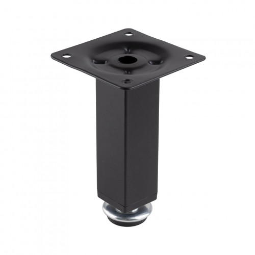 Pied de meuble FS015 150 mm réglable noir mat - Sans marque