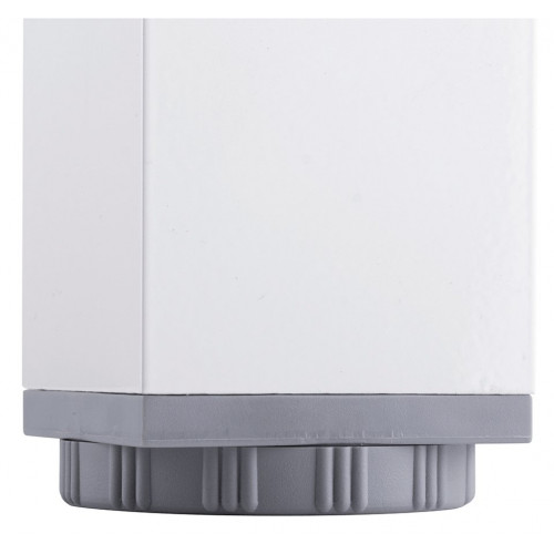 Pied de table TA001 710/60x60mm blanc brillant - réglable - Sans marque