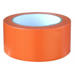 Ruban adhésif de chantier orange 33 m x 50 mm de marque OUTIFRANCE , référence: B1487600