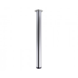 Pied de table TS001 710/60mm chrome mat - réglable de marque Sans marque, référence: B9439100