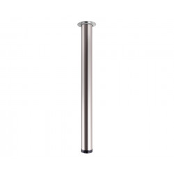 Pied de table TS001 710/60mm nickel mat - réglable de marque Sans marque, référence: B9439200