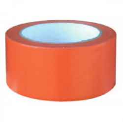 Ruban adhésif de chantier orange 33 m x 75 mm de marque OUTIFRANCE , référence: B1487700