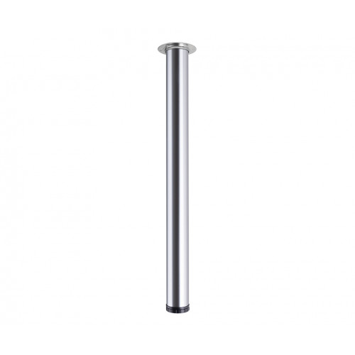 Pied de table TS001 1100/60mm inox - réglable - Sans marque