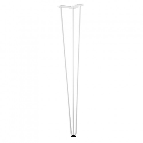 Pied de table TS003 710mm blanc brillant - Sans marque