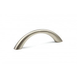 Poignée de meuble Anita 96 nickel mat + vis de marque Sans marque, référence: B9442500