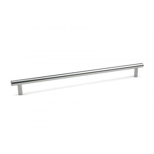 Poignée de meuble barre de traction 224/264 chrome mat + vis - Sans marque
