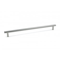 Poignée de meuble barre de traction 544/584 chrome mat de marque Sans marque, référence: B9447300