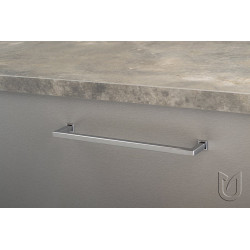 Poignée de meuble Bastone 192 chrome brillant - Sans marque