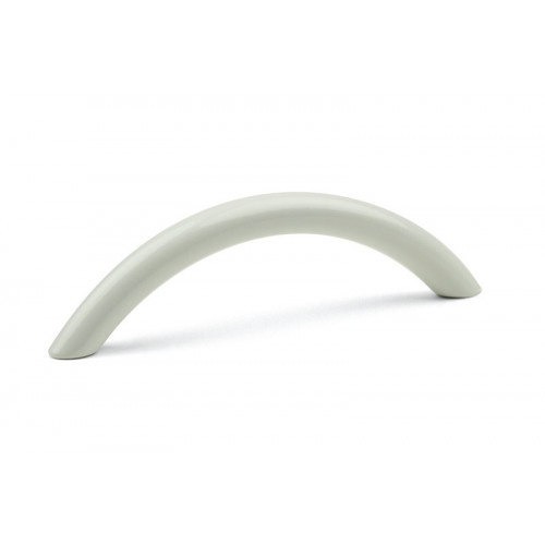 Poignée de meuble Beta 96 blanc brillant + vis - Sans marque