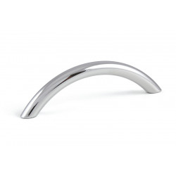 Poignée de meuble Beta 96 chrome brillant + vis de marque Sans marque, référence: B9448900