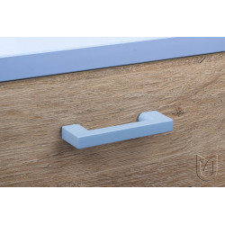Poignée de meuble Cana 128 bleu - Sans marque