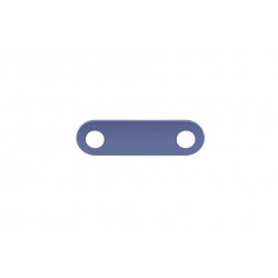 Poignée de meuble Cute 96 bleu/blanc - Sans marque