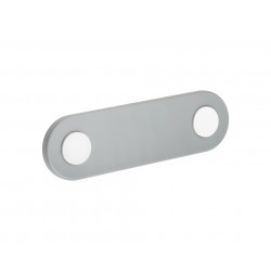 Poignée de meuble Cute 96 gris/blanc de marque Sans marque, référence: B9451500