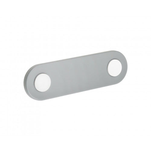 Poignée de meuble Cute 96 gris/blanc - Sans marque